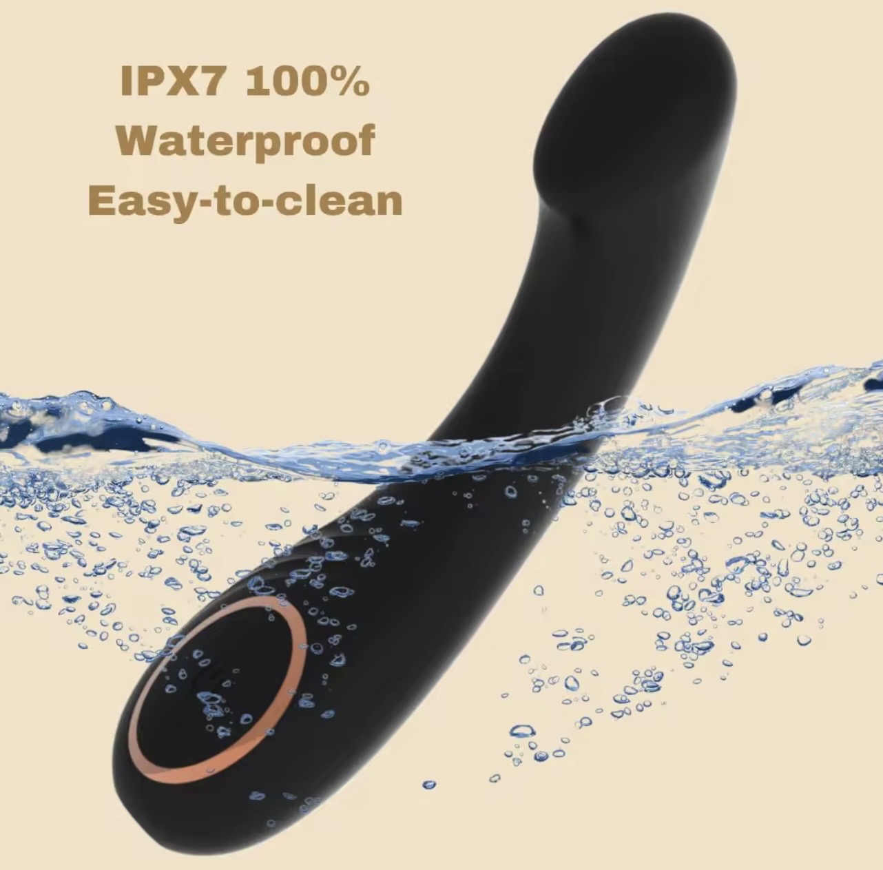 Vibromasseur point G et stimulateur clitoridien